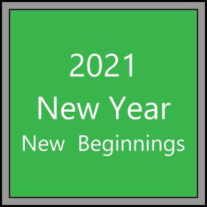 2021 New Year, New Beginning