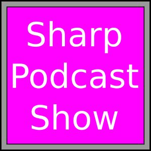 Sharp Podcast Show logo